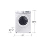 Samsung DVE51CG8000W 7.5 Cu. Ft. Smart Electric Dryer With Sensor Dry In White