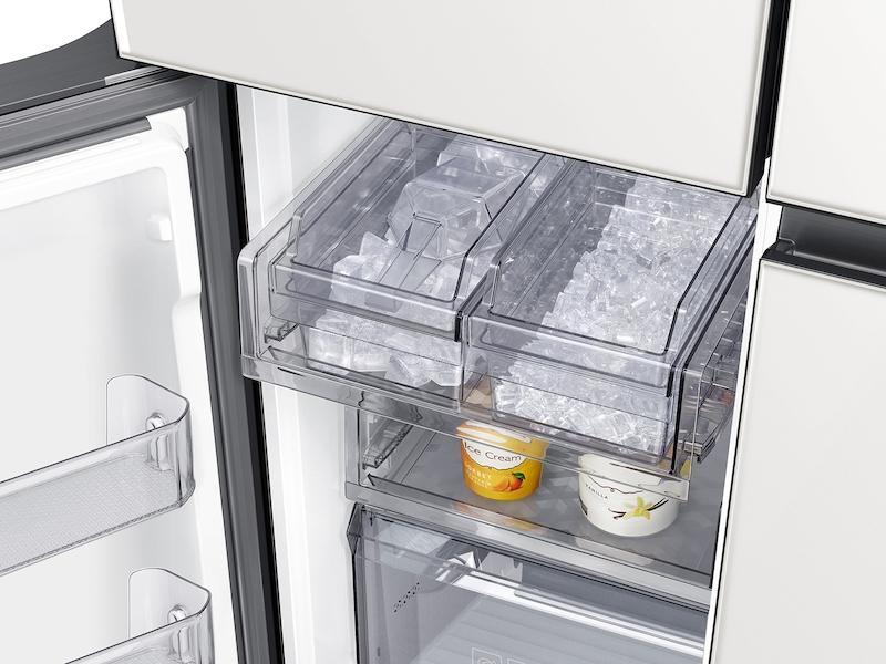 Samsung RF23A967512 Bespoke 4-Door Flex™ Refrigerator (23 Cu. Ft.) In White Glass