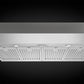 Forzacucina FH4818 48 Inch Professional Wall Mounted Range Hood, 18 Inches Tall