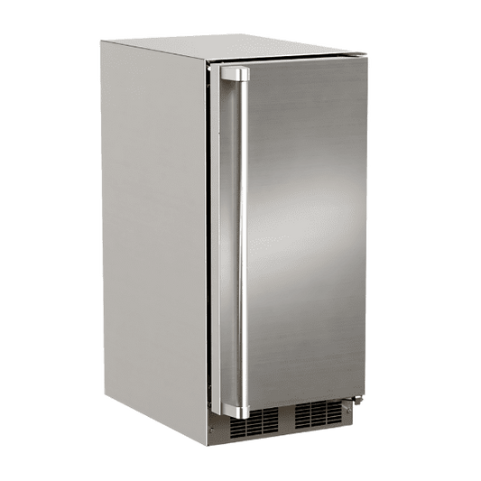 Marvel MORE215SS31A 15-In Outdoor Built-In Refrigerator With Door Style - Stainless Steel