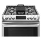 Lg LSG4513ST 6.3 Cu. Ft. Gas Single Oven Slide-In Range With Probake Convection® And Easyclean®