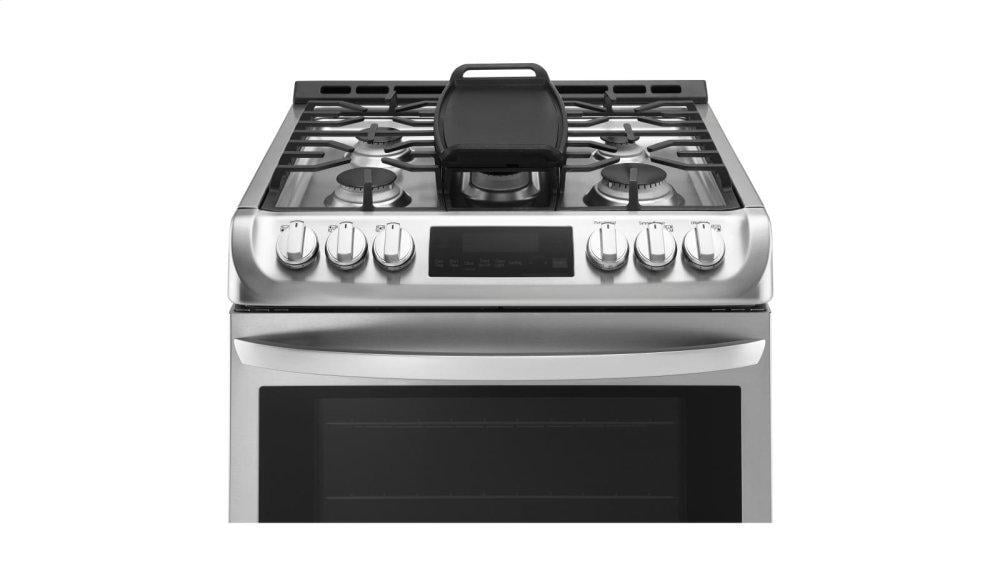 Lg LSG4513ST 6.3 Cu. Ft. Gas Single Oven Slide-In Range With Probake Convection® And Easyclean®