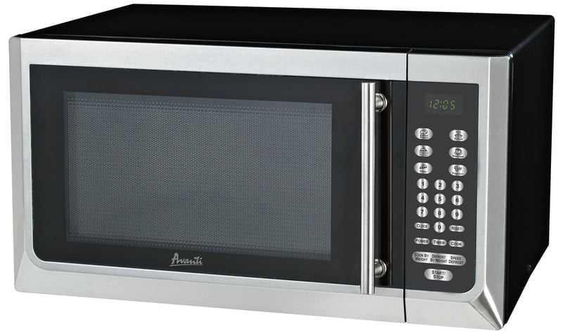 Avanti MT16K3S 1.6 Cf Touch Microwave - Black W/Stainless Steel Door Front And Handle