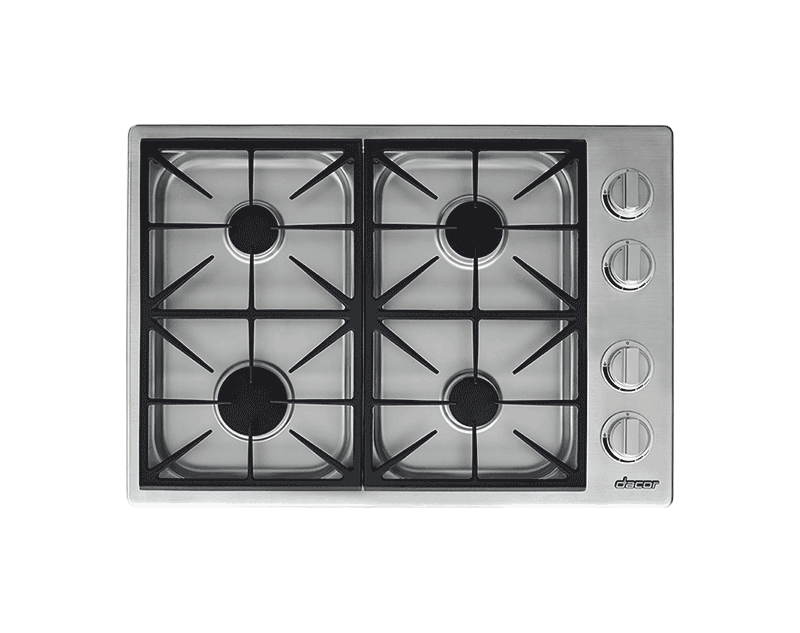 Dacor HDCT304GSLP 30" Dual Gas Cooktop, Liquid Propane