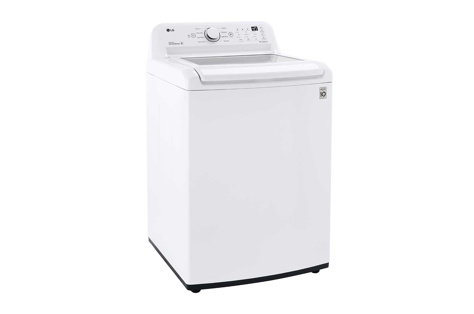 Lg WT7000CW 4.5 Cu. Ft. Ultra Large Capacity Top Load Washer With Turbodrum&#8482; Technology