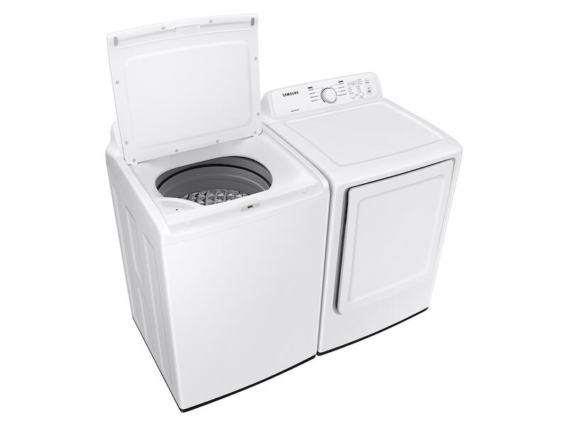 Samsung DVE41A3000W 7.2 Cu. Ft. Electric Dryer With Sensor Dry And 8 Drying Cycles In White, Open Box