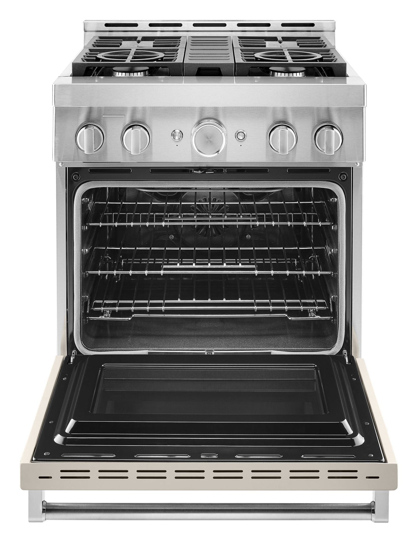 Kitchenaid KFGC500JMH Kitchenaid® 30'' Smart Commercial-Style Gas Range With 4 Burners - Milkshake