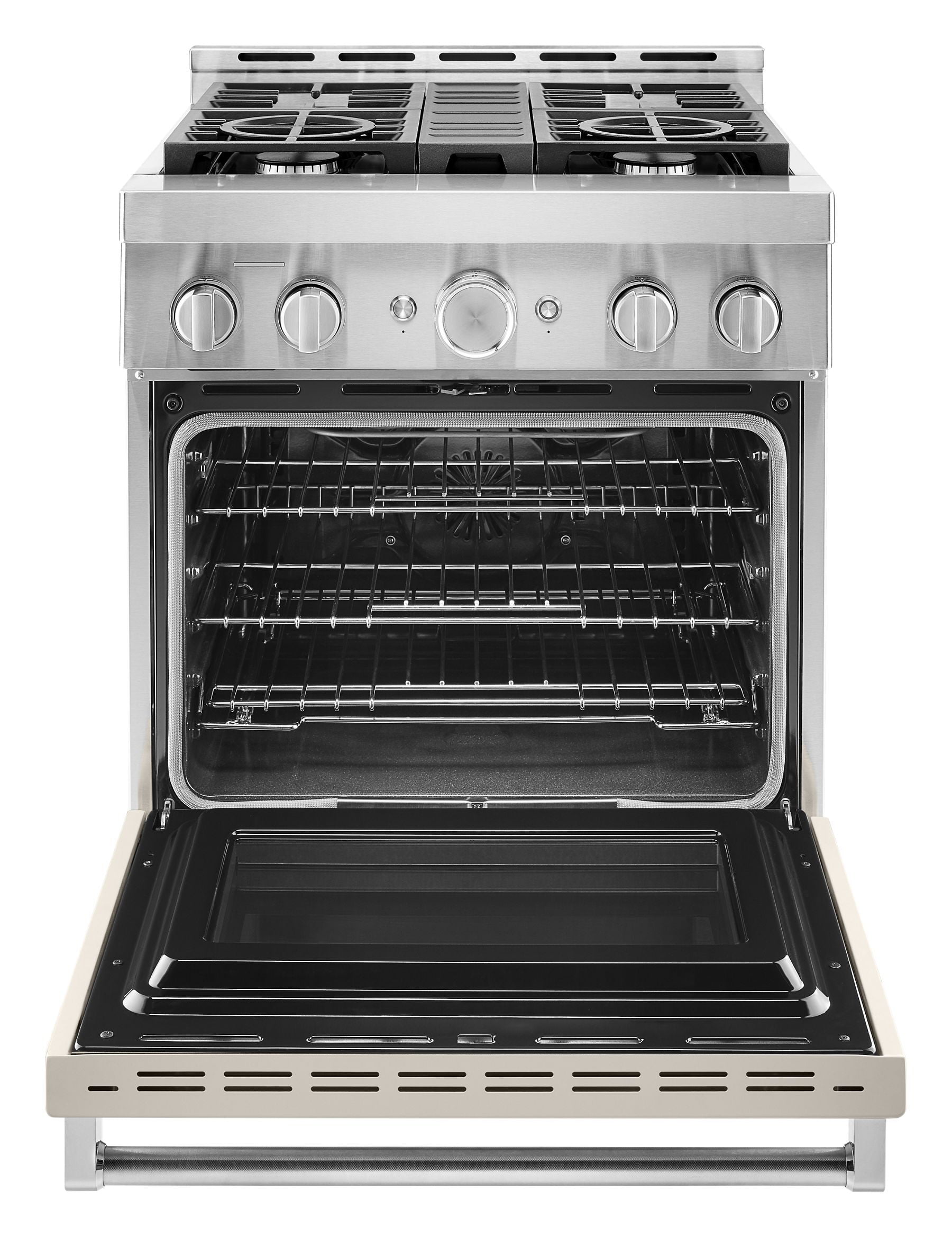 Kitchenaid KFGC500JMH Kitchenaid® 30'' Smart Commercial-Style Gas Range With 4 Burners - Milkshake