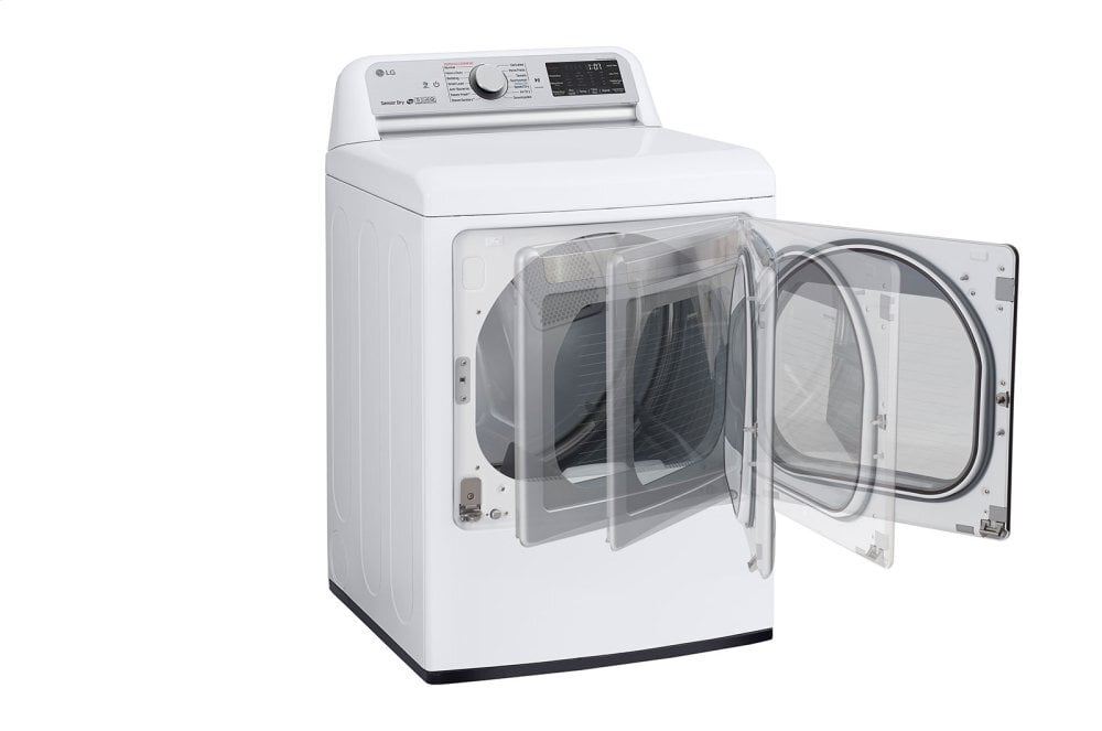 Lg DLGX7801WE 7.3 Cu.Ft. Smart Wi-Fi Enabled Gas Dryer With Turbosteam™