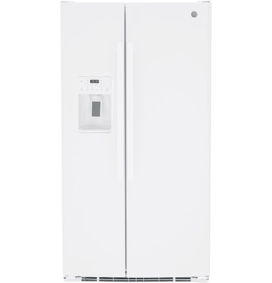 Ge Appliances GSE25GGPWW Ge® Energy Star® 25.3 Cu. Ft. Side-By-Side Refrigerator