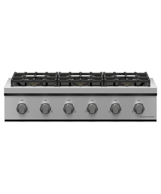 Fisher & Paykel CPV3366L Gas Rangetop, 36", Lpg