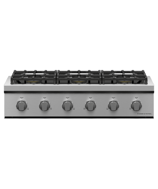 Fisher & Paykel CPV3366L Gas Rangetop, 36", Lpg