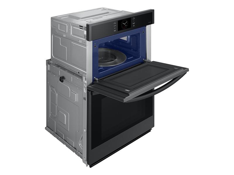 Samsung NQ70CG600DMT 30" Microwave Combination Wall Oven With Steam Cook In Matte Black