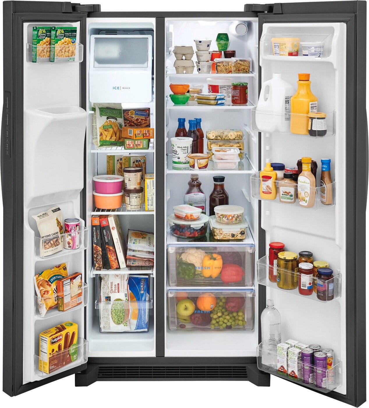 Frigidaire FRSS2623AD Frigidaire 25.6 Cu. Ft. 36'' Standard Depth Side By Side Refrigerator