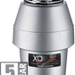 Xo Appliance XOD12PRO 1/2 Hp Pro 3 Bolt Mount, Continuous Feed Disposal
