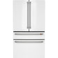 Cafe CGE29DP4TW2 Café™ Energy Star® 28.7 Cu. Ft. Smart 4-Door French-Door Refrigerator With Dual-Dispense Autofill Pitcher