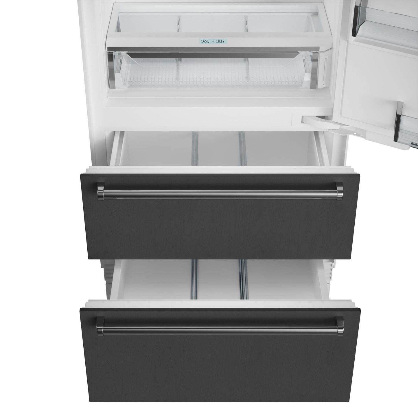 Sub-Zero DET3650RL 36" Designer Over-And-Under Refrigerator - Panel Ready