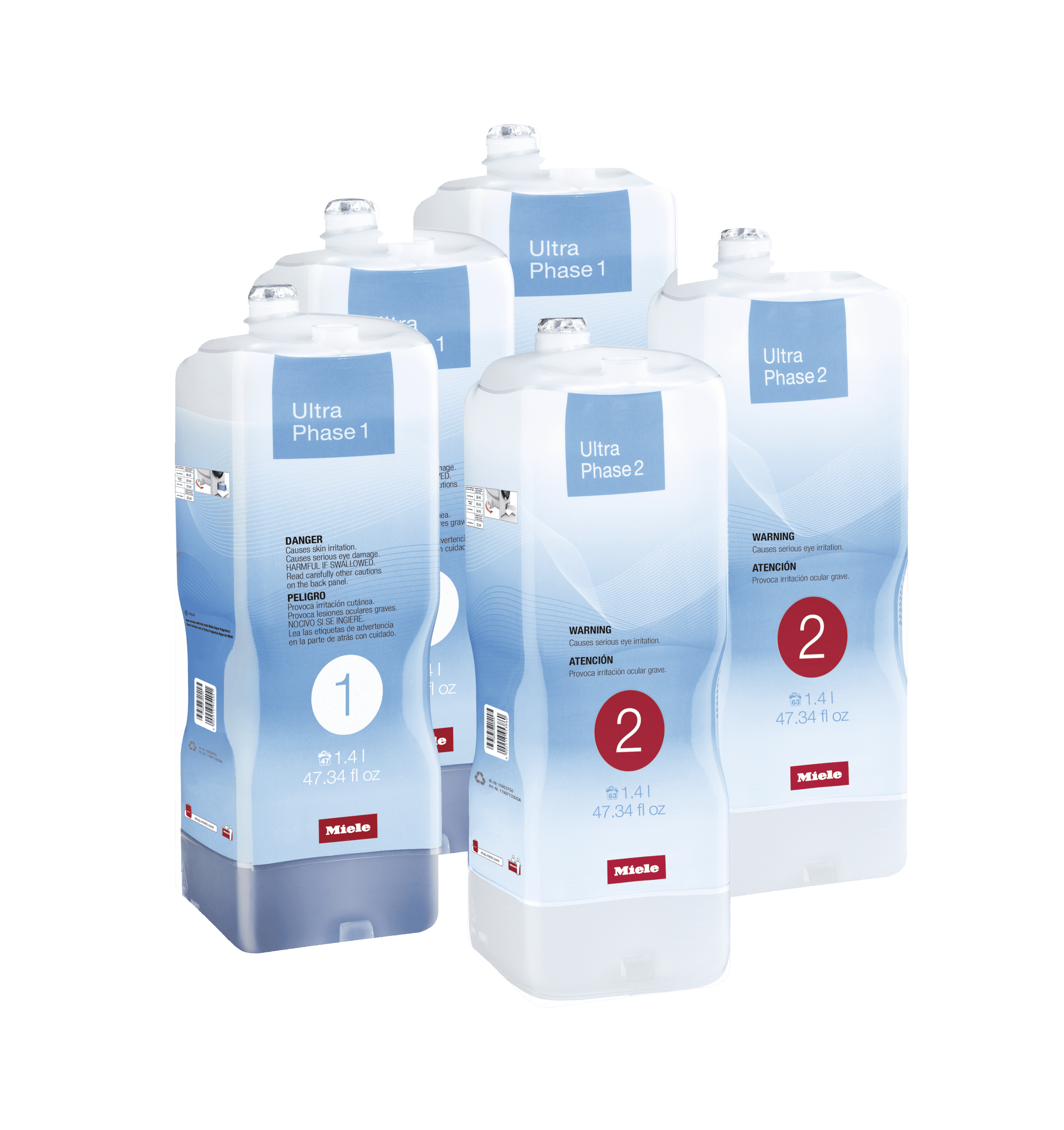 Miele SETULTRAPHASE Set Ultraphase - Miele Ultraphase 1 And 2 Half-Year Reserve Miele Detergents