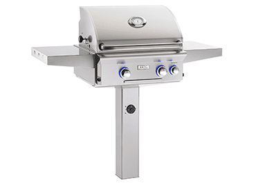 American Outdoor Grill 24NGL Cooking Surface 432 Sq. Inches Post Model Grill