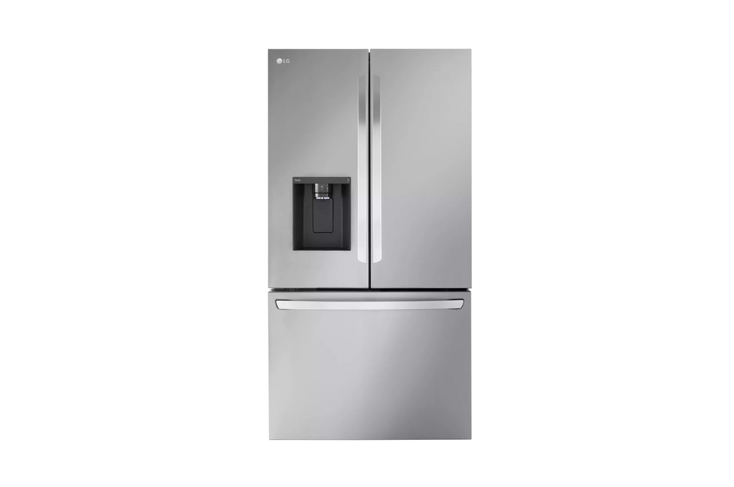 Lg LRFXS3106S 31 Cu. Ft. Smart Standard-Depth Max™ French Door Refrigerator With Dual Ice
