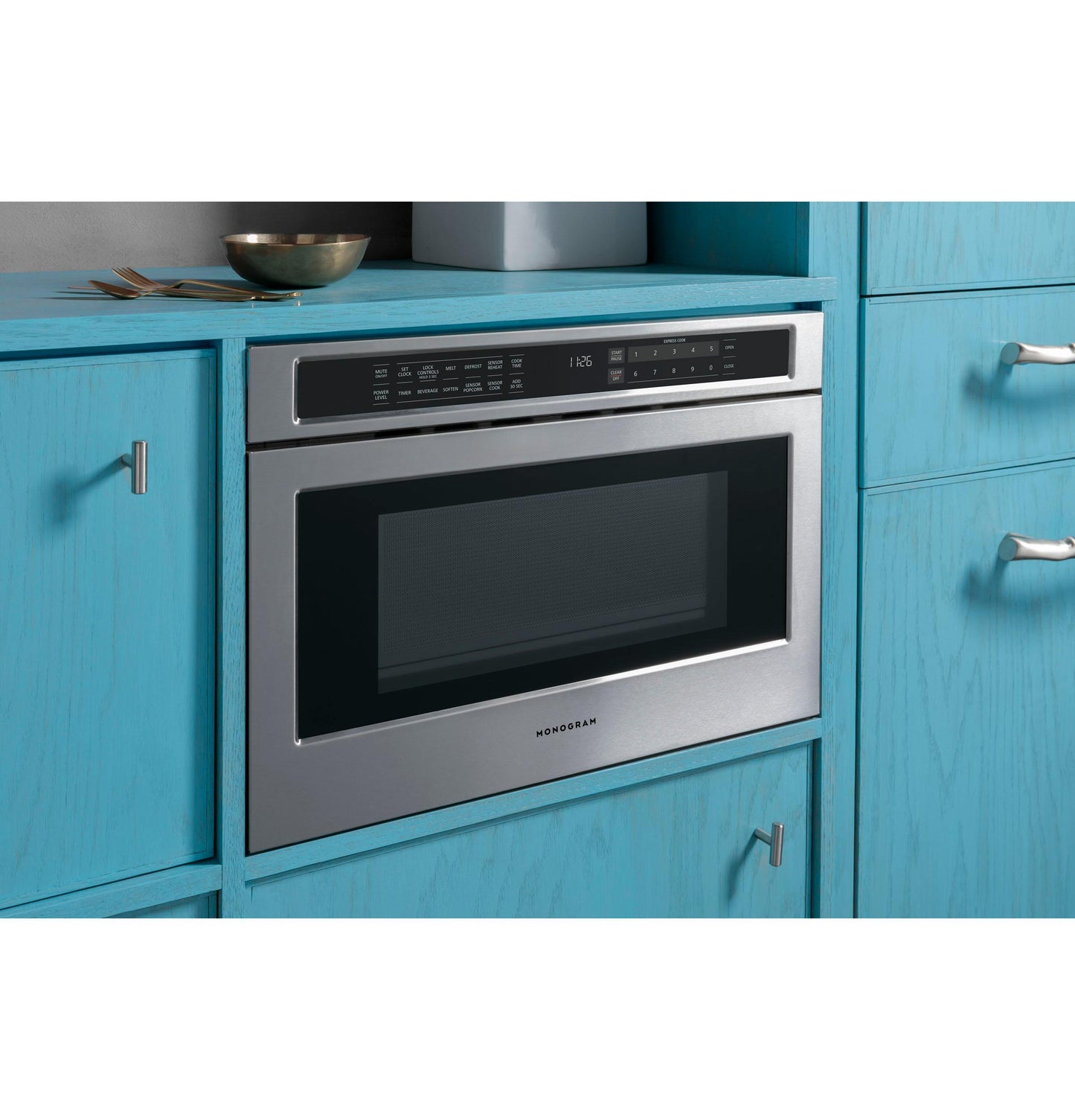 Monogram ZWL1126SRSS Monogram 1.2 Cu. Ft. Drawer Microwave