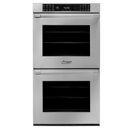 Dacor HWO227PS 27" Double Wall Oven, Silver Stainless Steel With Pro Style Handle