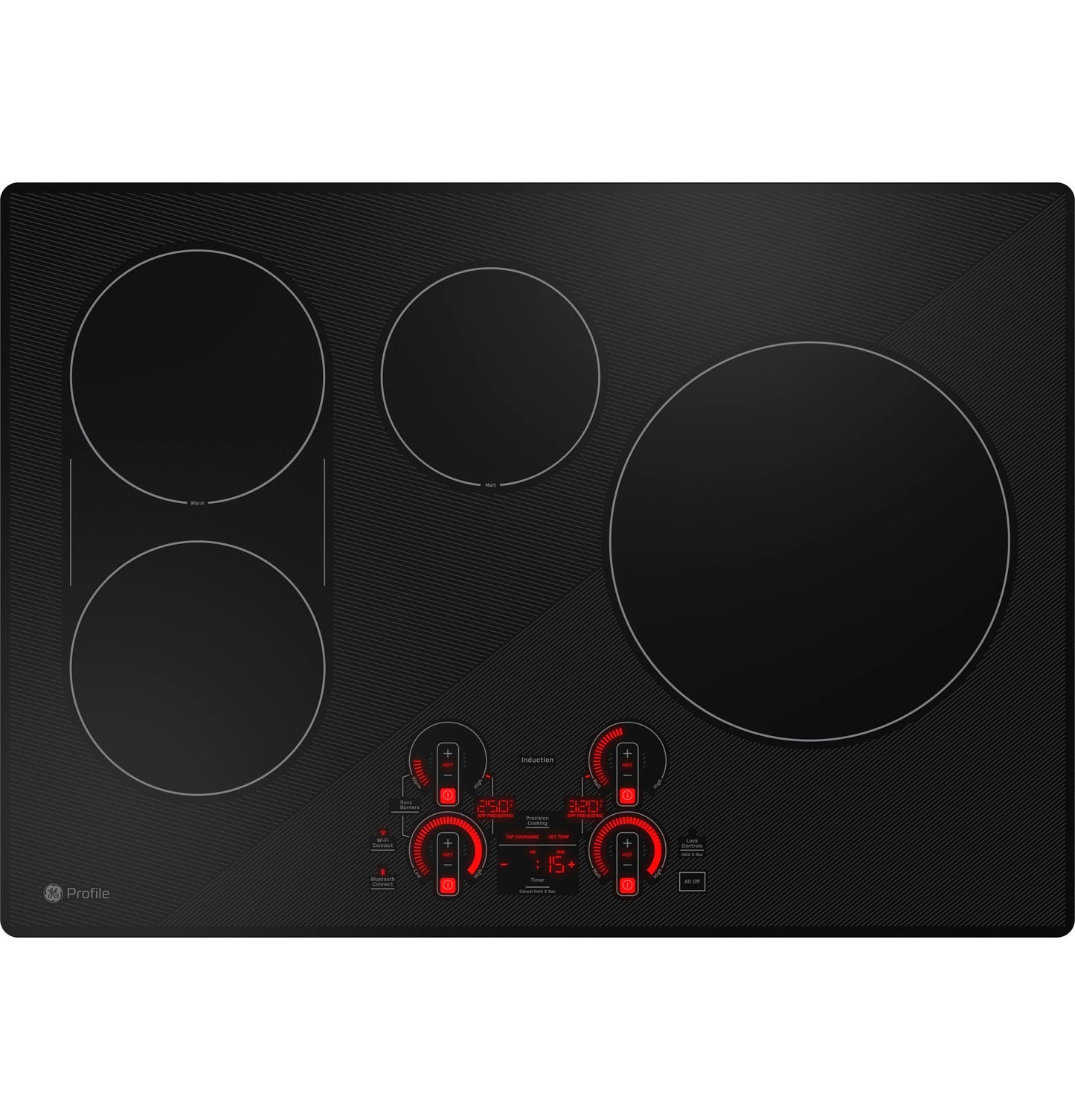 Ge Appliances PHP9030DTBB Ge Profile™ 30" Built-In Touch Control Induction Cooktop