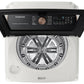 Samsung WA55A7300AE 5.5 Cu. Ft. Extra-Large Capacity Smart Top Load Washer With Super Speed Wash In Ivory