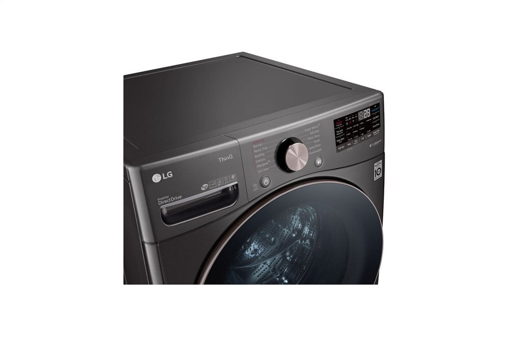 Lg WM4000HBA 4.5 Cu. Ft. Ultra Large Capacity Smart Wi-Fi Enabled Front Load Washer With Turbowash&#8482; 360(Degree) And Built-In Intelligence