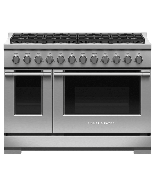 Fisher & Paykel RGV3488L Gas Range, 48", 8 Burners, Lpg