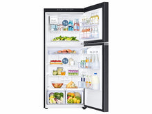 Samsung RT18M6215SG 18 Cu. Ft. Top Freezer Refrigerator With Flexzone™ And Ice Maker In Black Stainless Steel