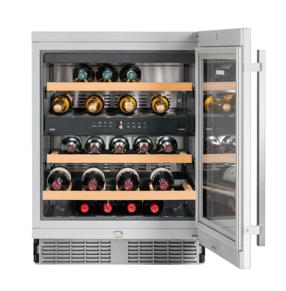 Liebherr WU3400 24" Built-Under Multi-Temperature Wine Cabinet
