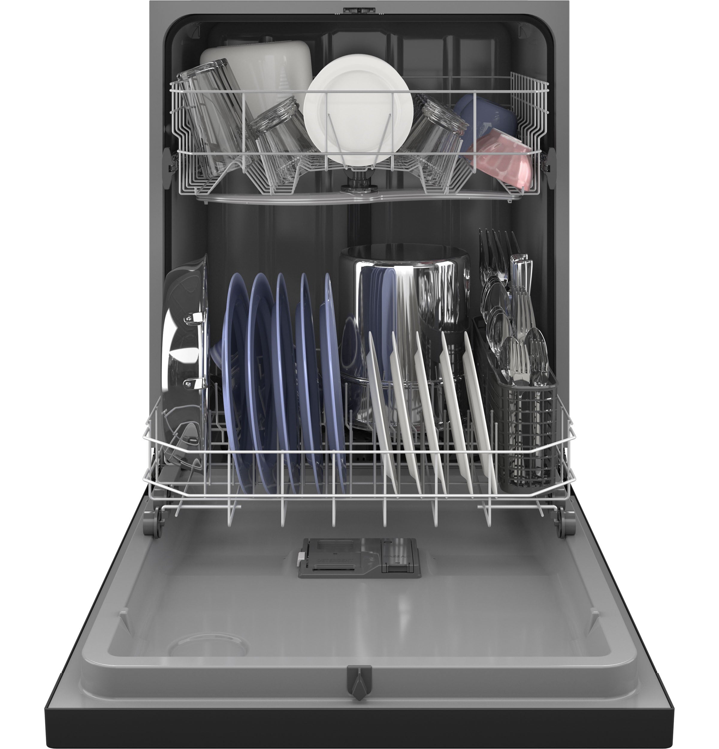 Ge Appliances GDF510PGRBB Ge® Dishwasher With Front Controls