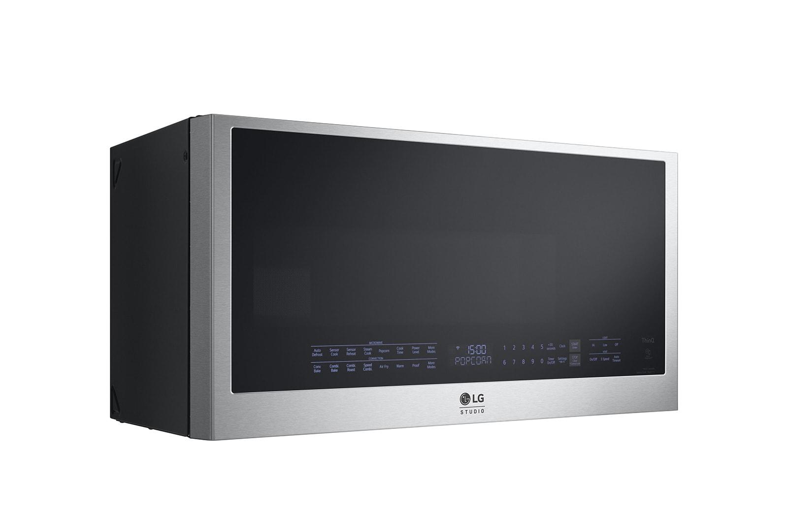 Lg MHES1738F Lg Studio 1.7 Cu. Ft. Over-The-Range Convection Microwave Oven With Air Fry