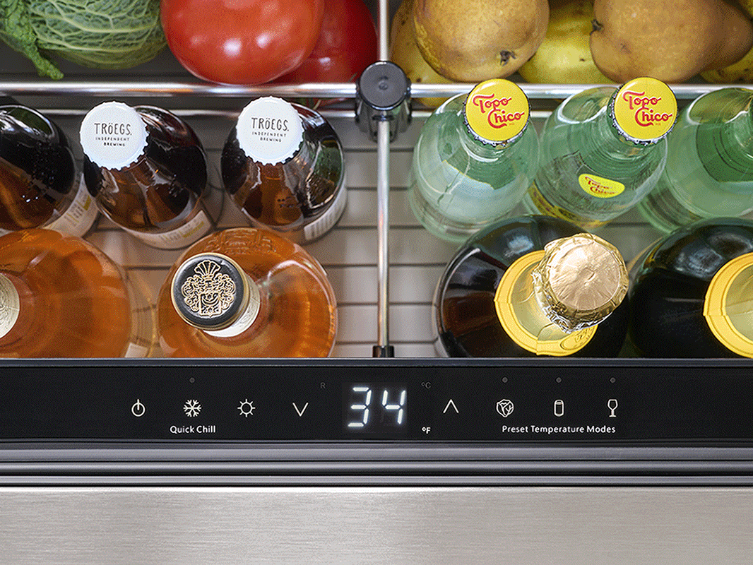 Zephyr PRRD24C1AS 24" Single Zone Refrigerator Drawers