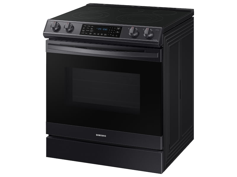 Samsung NE63T8511SG 6.3 Cu. Ft. Front Control Slide-In Electric Range With Air Fry & Wi-Fi In Black Stainless Steel