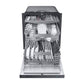 Samsung DW80R9950UG Linear Wash 39 Dba Dishwasher In Black Stainless Steel