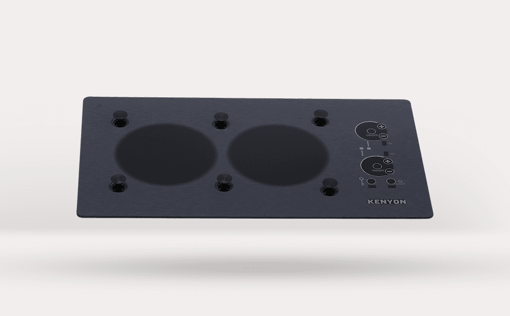 Kenyon B40579PUPS 120V Stainless Steel 2 Burner With Pups