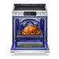 Lg LSIS6338F Lg Studio 6.3 Cu. Ft. Instaview® Induction Slide-In Range With Air Fry And Air Sous Vide