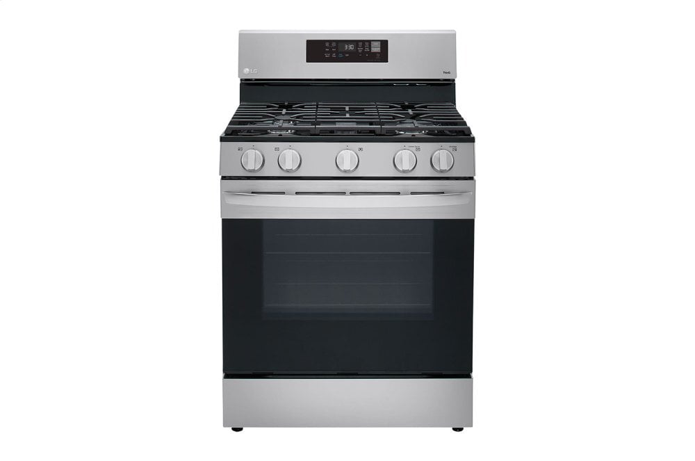 Lg LRGL5823S 5.8 Cu Ft. Smart Wi-Fi Enabled Fan Convection Gas Range With Air Fry & Easyclean®
