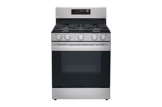 Lg LRGL5823S 5.8 Cu Ft. Smart Wi-Fi Enabled Fan Convection Gas Range With Air Fry & Easyclean®