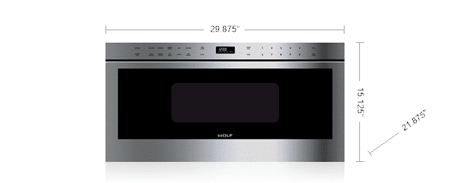 Wolf MD30PES 30" Professional Drawer Microwave