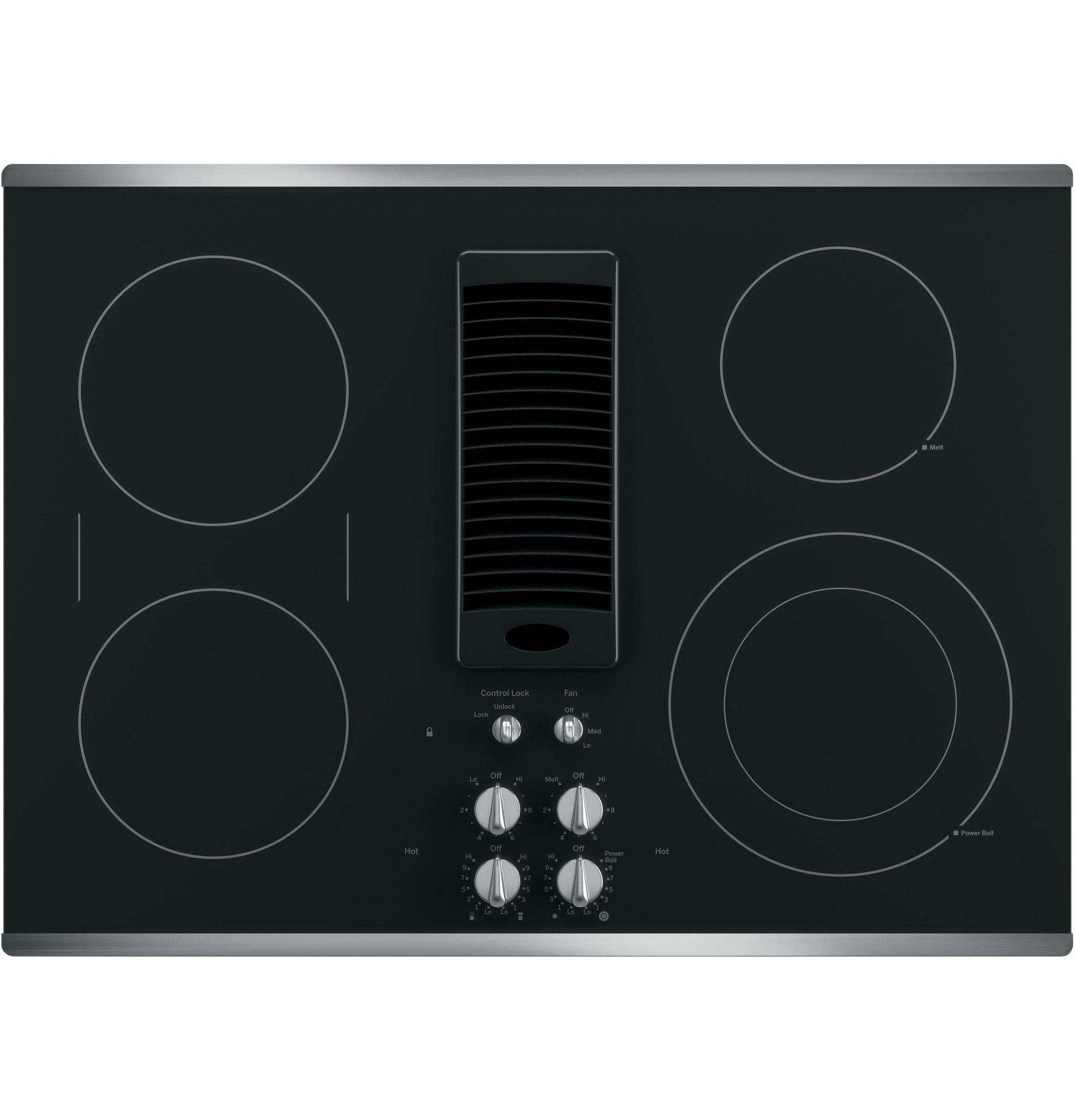 Ge Appliances PP9830SRSS Ge Profile&#8482; 30" Downdraft Electric Cooktop