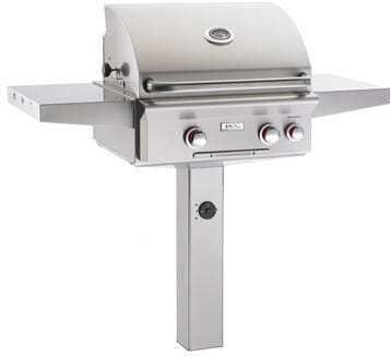 American Outdoor Grill 24NGT00SP Cooking Surface 432 Sq. Inches Post Model Grill W/O Rotisserie