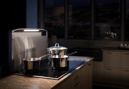 Best Range Hoods D49M30SB Cattura Downdraft Ventilator - 30" Stainless Steel 650 Max Cfm To 1650 Max Cfm