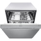 Lg LDFN4542S Front Control Dishwasher With Quadwash™