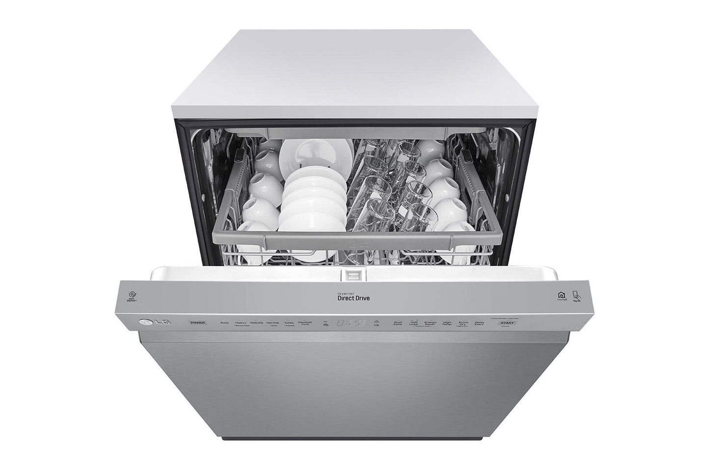 Lg LDFN4542S Front Control Dishwasher With Quadwash&#8482;