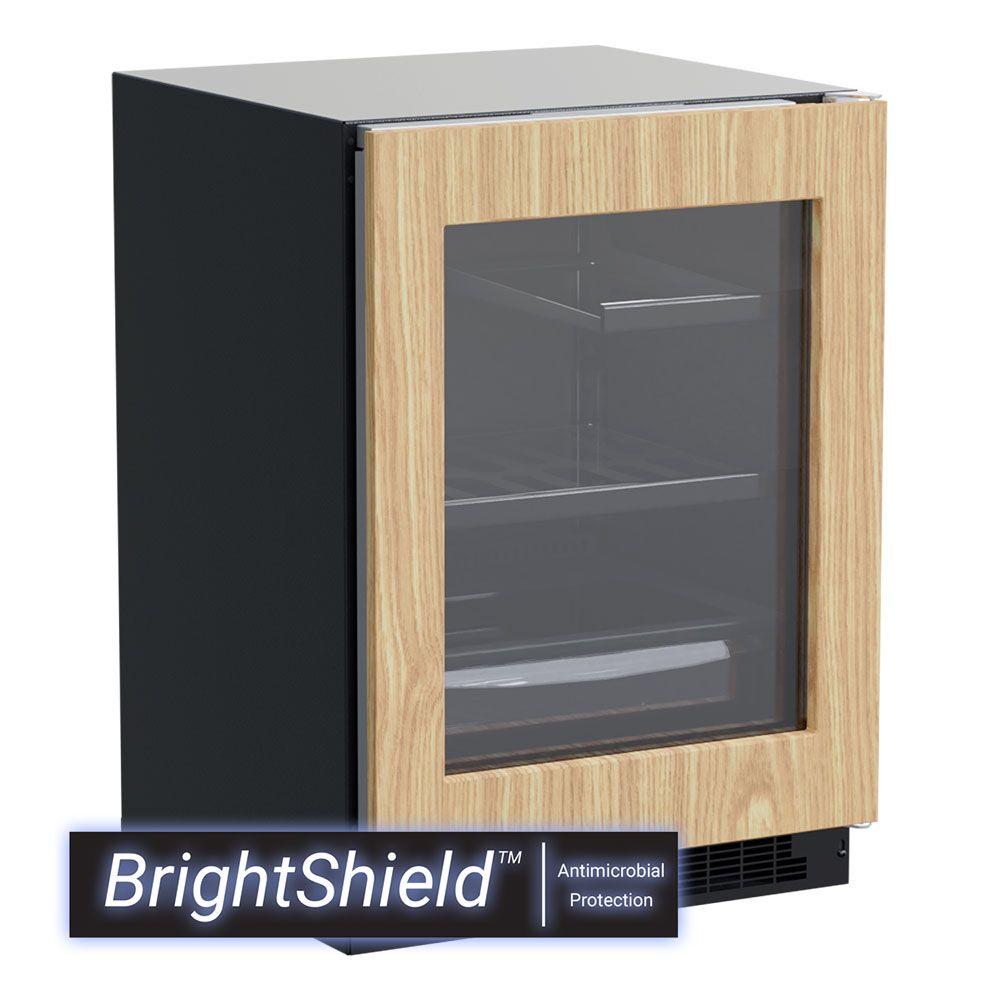 Marvel MLRE224IG81A 24 Inch Marvel Refrigerator With Brightshield With Door Style - Panel Ready Frame Glass