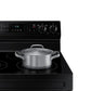 Samsung NE63A6511SB 6.3 Cu. Ft. Smart Freestanding Electric Range With No-Preheat Air Fry & Convection In Black