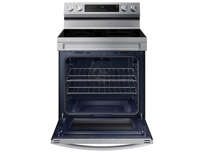Samsung NE63A6511SS 6.3 Cu. Ft. Smart Freestanding Electric Range With No-Preheat Air Fry & Convection In Stainless Steel